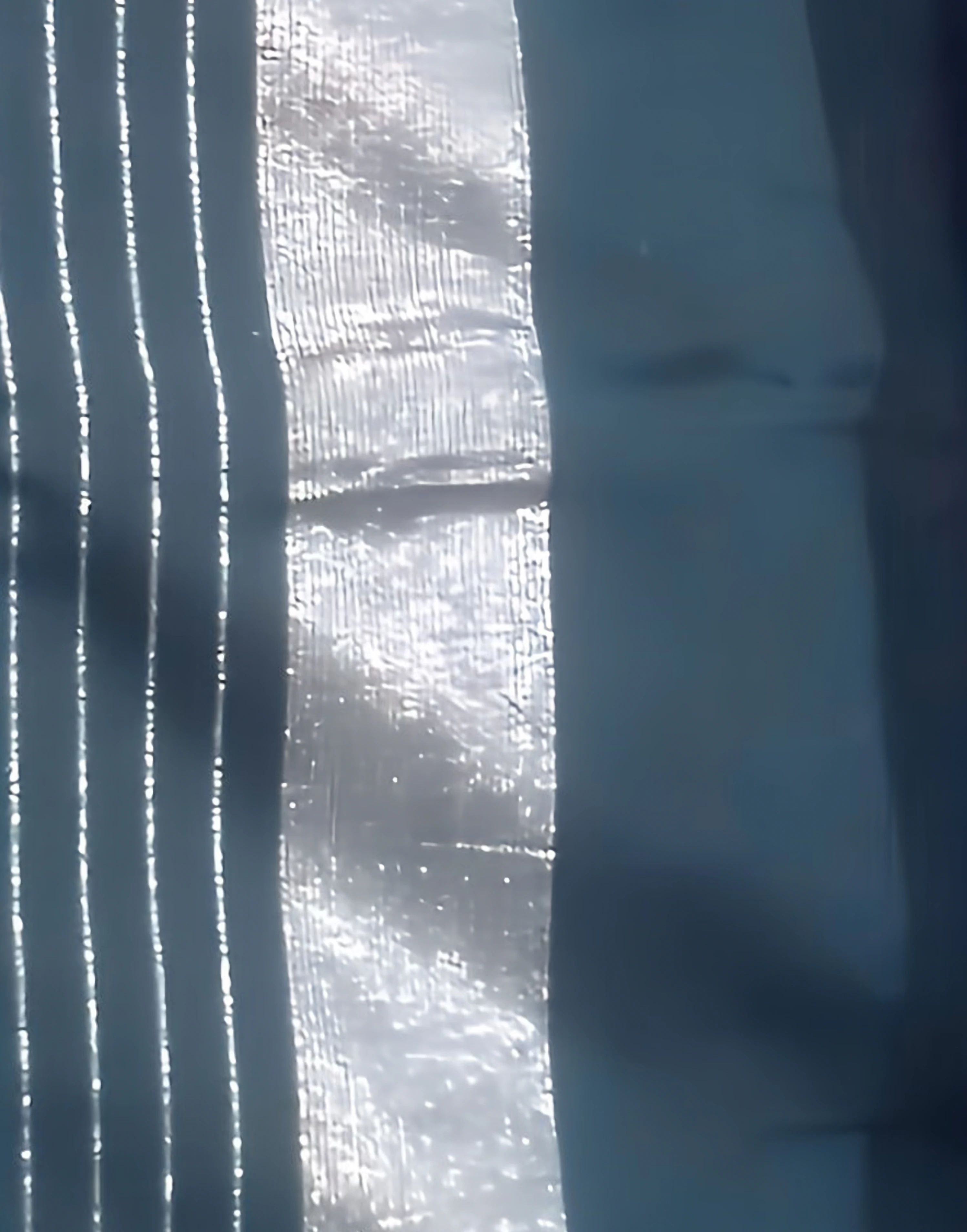 Handloom Cotton-Silk Saree with Silver Work - Dark Teal